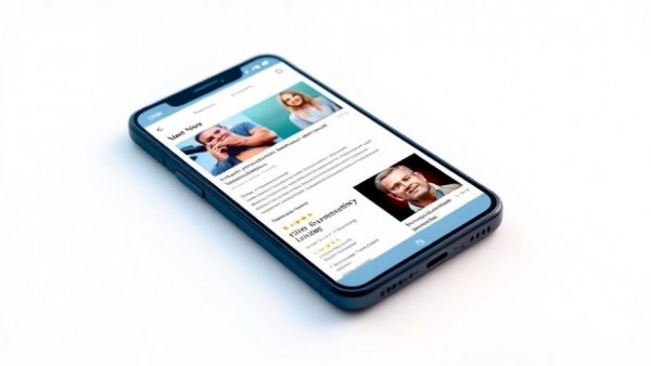 Sleek modern smartphone with news articles, highlighting digital interaction.