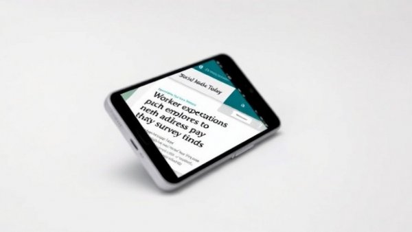 Digital article display on phone screen, Social Media Today.