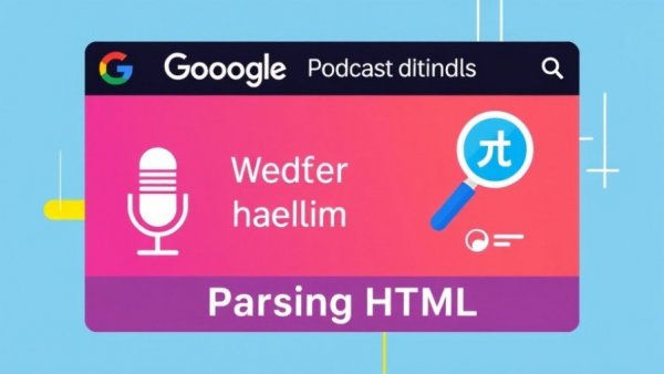 Podcast cover for Google episode on Parsing HTML.