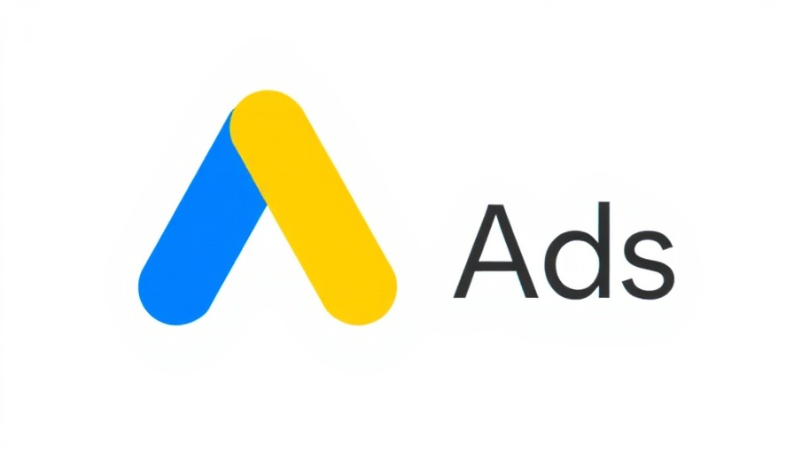 Minimalistic Google Ads logo for form automation concept.