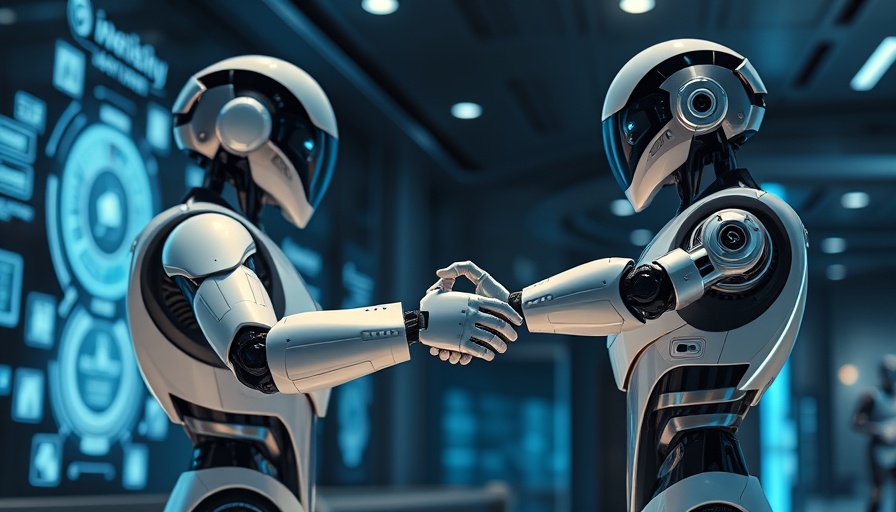 Futuristic human-robot trust handshake in advanced setting