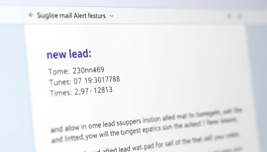 Email notification for new lead from Facebook Leads Ads, email alerts setup.