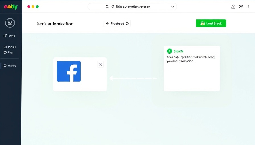 Document Automation interface connecting apps for lead notification