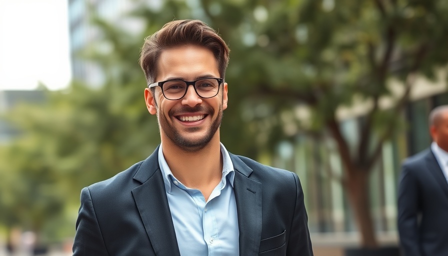 Casual man walking outside, photorealistic, xAI consumer app backdrop.