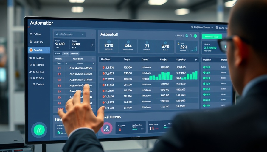 Automation tools guide through digital interface results.