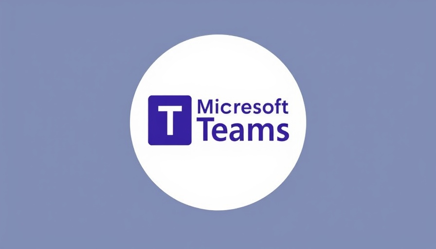 Minimalist Microsoft Teams logo illustration, Jobber Automation context