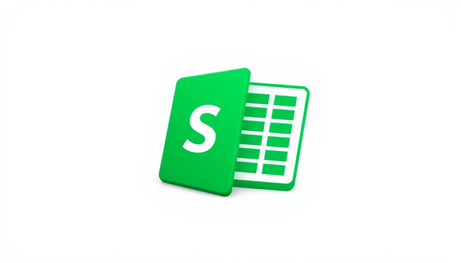 Stylized green spreadsheet icon for WPForms automation