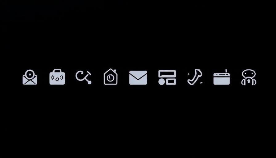 Minimalistic dark theme UI with video feed icon