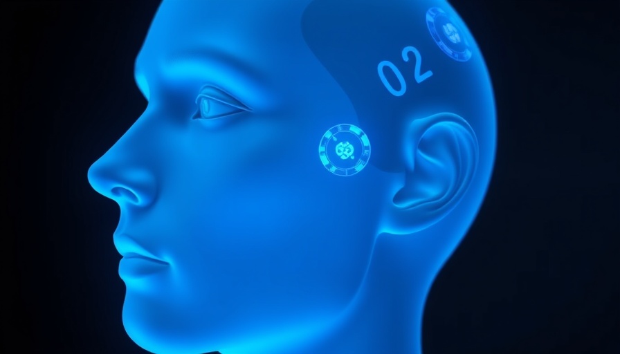 Futuristic head with neural implant reflecting neurotechnology ethical concerns