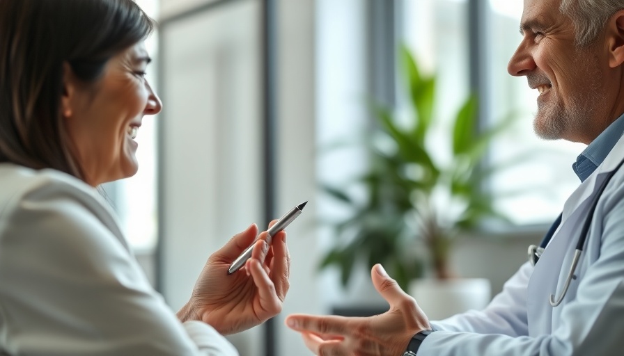 Virtual Primary Care Solutions meeting with a doctor and patient.