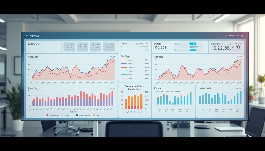 LinkedIn CRM Integration analytics dashboard displaying revenue report.