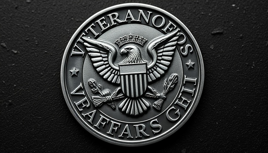 Veterans Affairs emblem symbolizing veterans data security.