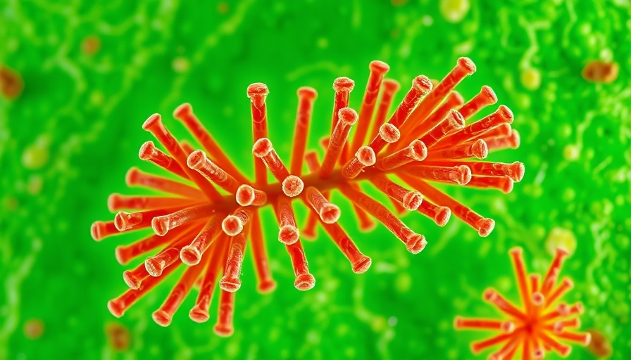Microscopic bacteria resembling a superbug that can feed on plastic