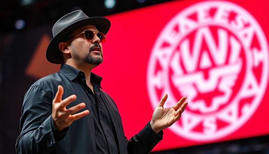 Grok 4 Elon Musk AI speaker at conference.