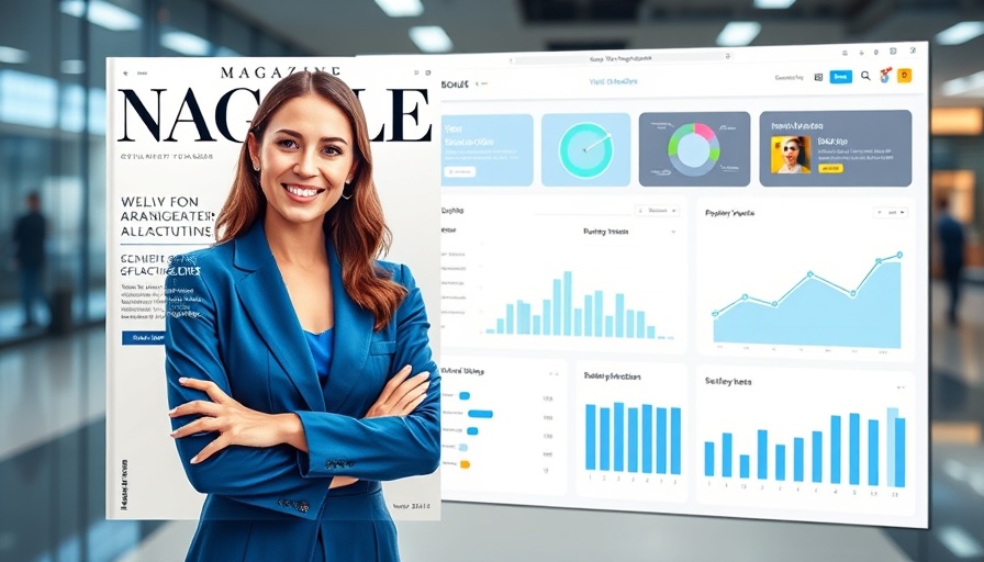 Ford Electric Vehicle Production magazine interface and digital dashboard