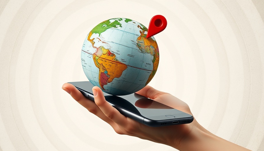 Colorful globe with location pin on smartphone illustrating Local SEO Best Practices.