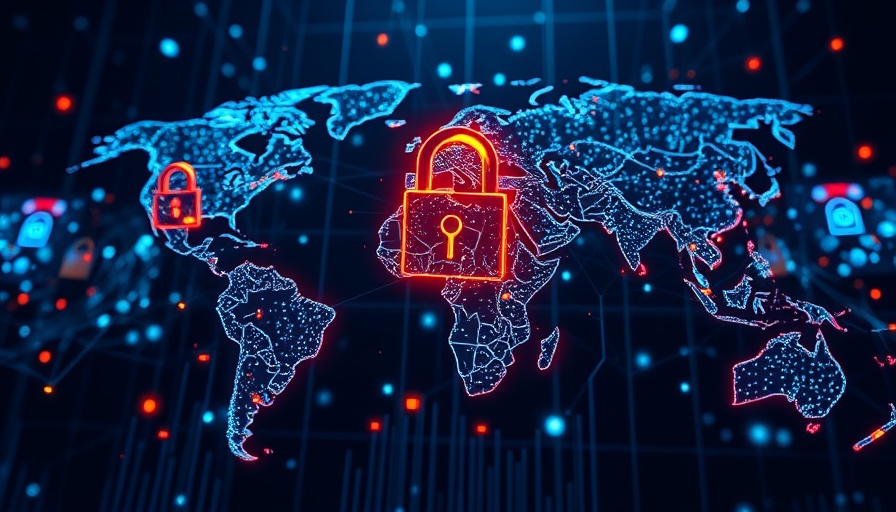 EndaceProbes cybersecurity certifications illustration with digital locks.