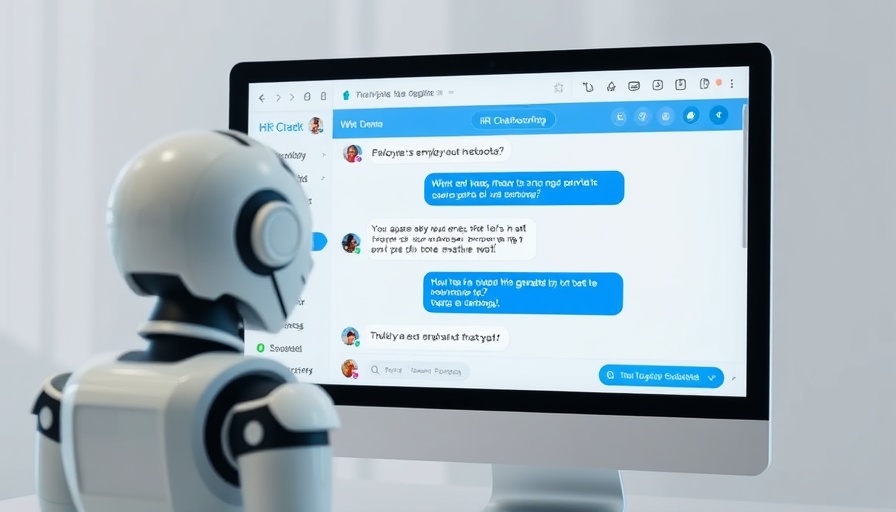 HR chatbot interface for employee onboarding instructions.