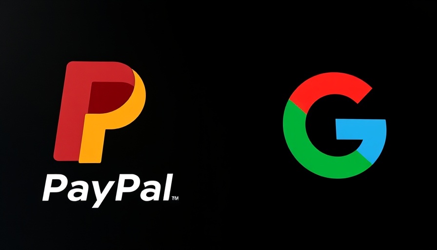 Agentic commerce collaboration logos of PayPal and Google.