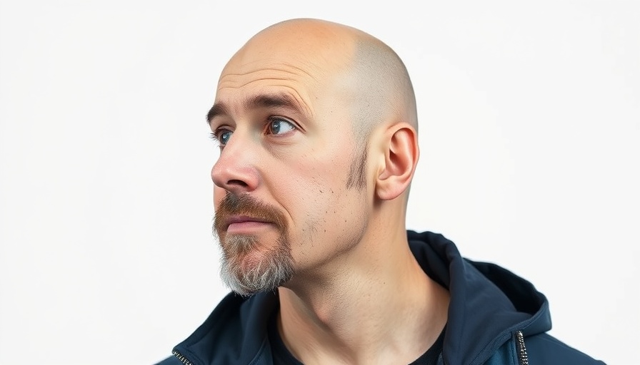 Bald man with goatee in blue jacket, neutral expression. Replit's Journey to a $3 Billion Valuation.