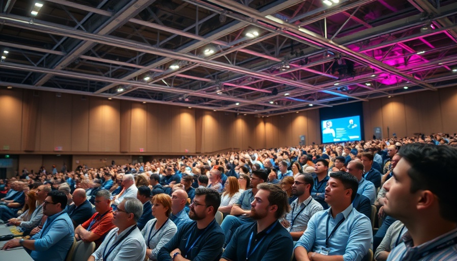 Group attending TechCrunch Disrupt 2025 conference.