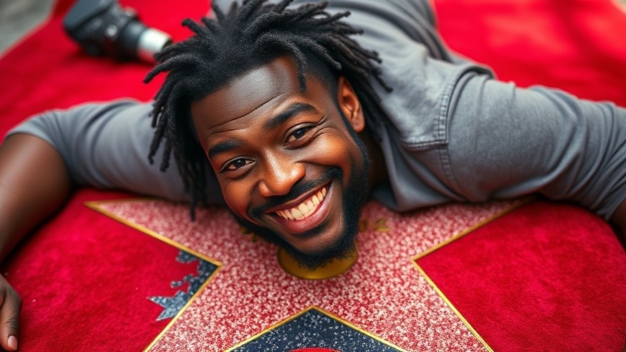 Busta Rhymes on Hollywood Walk of Fame, celebrating hip-hop culture and music impact.