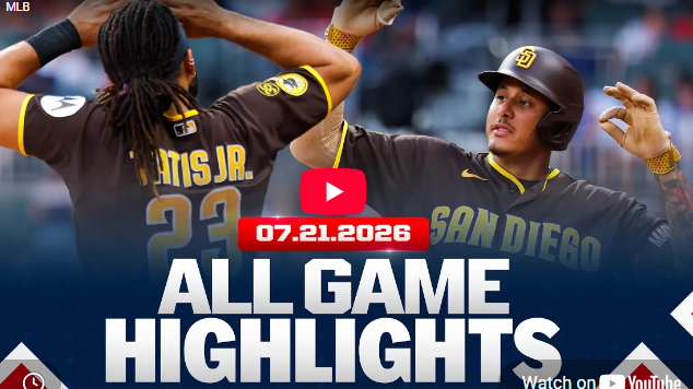 MLB highlights July 21: Baseball players celebrate a win