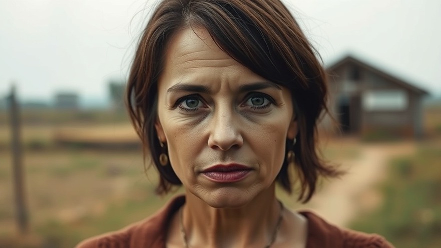 Serious woman's portrait highlighting North Texas mental health legal proceedings.