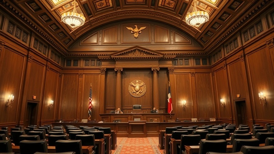 Inside the Texas Supreme Court chamber, reflecting Texas politics news.