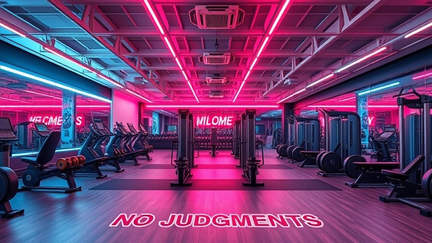 Modern gym in Austin, showcasing workout equipment and vibrant design for local business news.