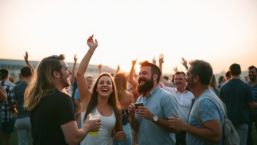 People enjoying free events in Austin with live music during summer.