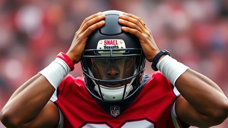 Houston Texans news on player safety in football, player in distress.