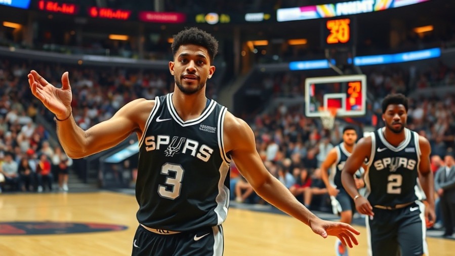 Keldon Johnson showcases team resilience amid adversity in sports, engaging teammates.