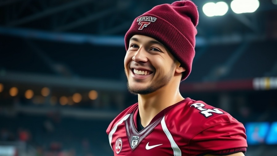 Texas Tech Red Raiders QB Baron Morton in action, showcasing offensive strategy.