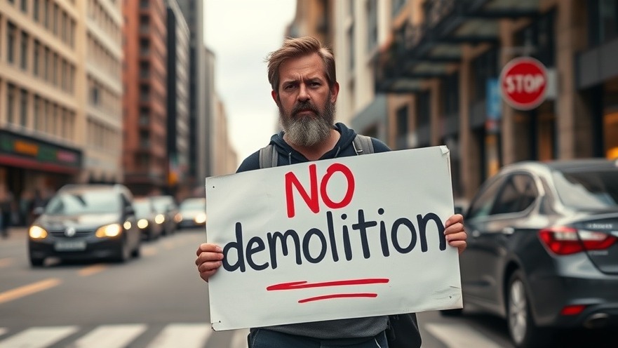Dedicated protester at community protests in Houston, advocating for cultural heritage preservation.