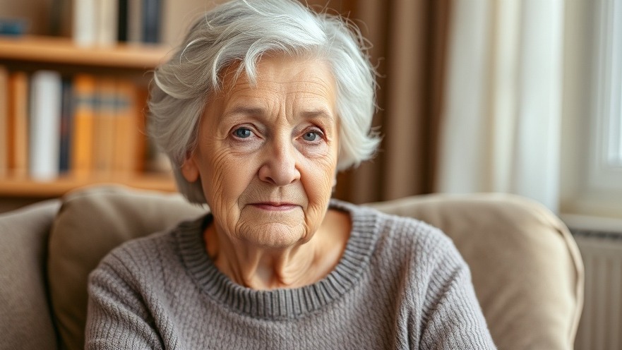 Senior woman with dementia embracing a preventive health lifestyle in Houston.