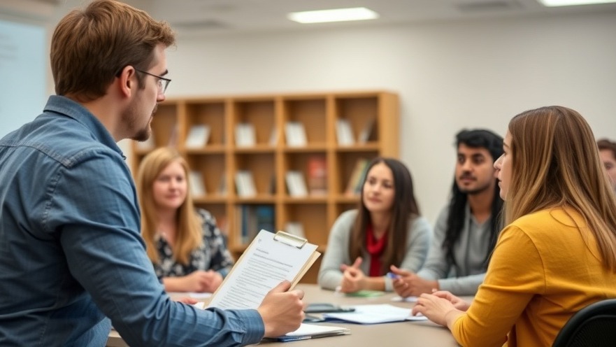 A college professor lecturing on Texas education news and academic freedom.