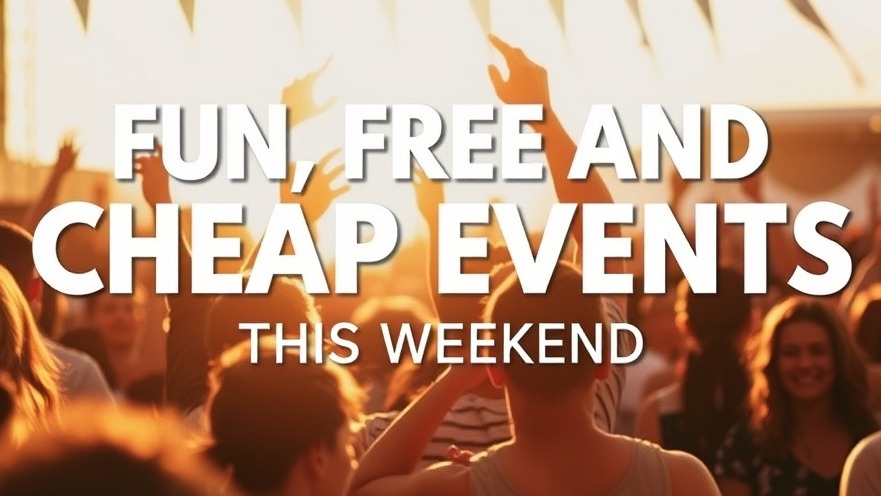 Enjoy fun, free events in Houston this weekend with friends!