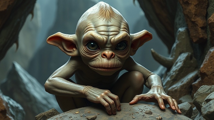 Gollum symbolizes casting controversy and audience representation in film industry diversity.