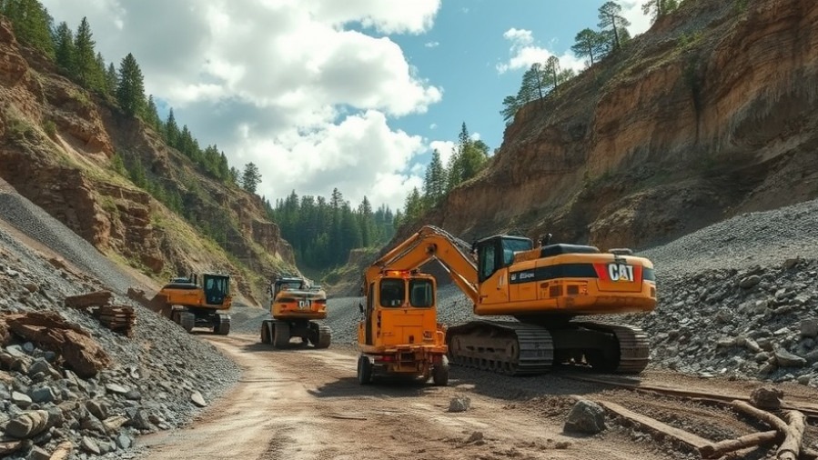 Outdoor mining operation showcasing mining industry reform and NEPA permit process.