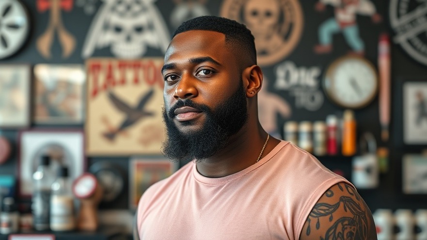 Dallas neighborhood news featuring a big black man in a tattoo shop.
