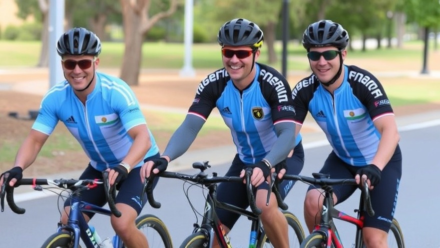 Argentina trio's cycling adventure showcases FIFA World Cup journey and sustainability in travel.