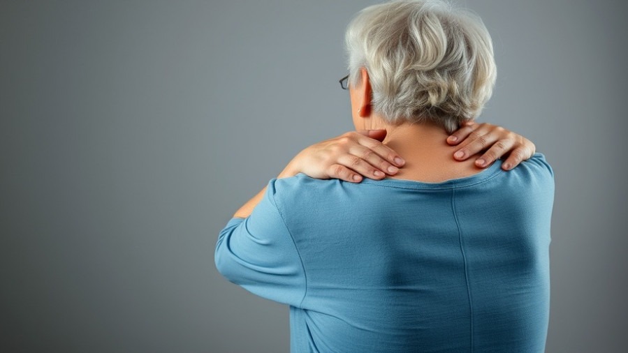 Older woman experiencing back pain, highlighting the need for mobility exercises.
