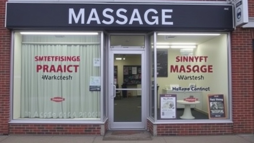 Six massage businesses shut down under Texas human trafficking laws for public safety.