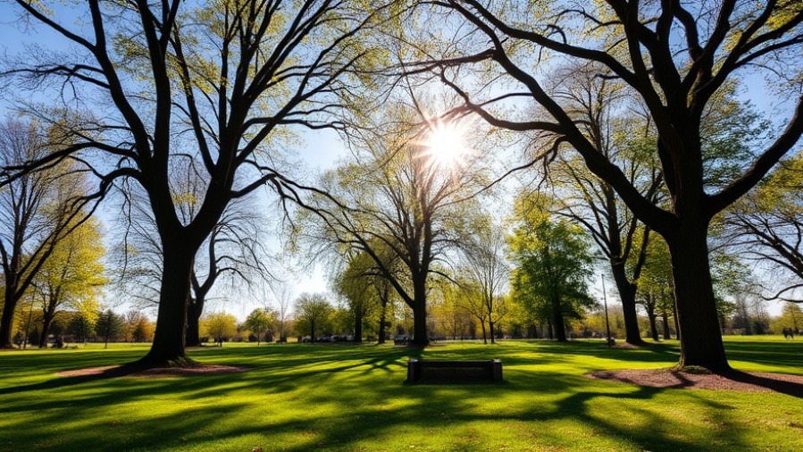 Sunny day in the park showcasing public health activities in San Antonio.