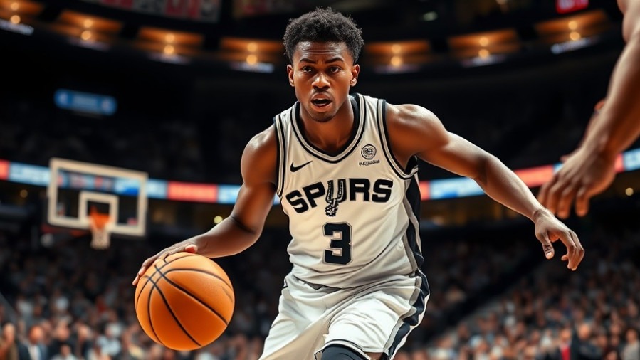 Intense youth athlete showcasing clutch performances in dynamic basketball action.