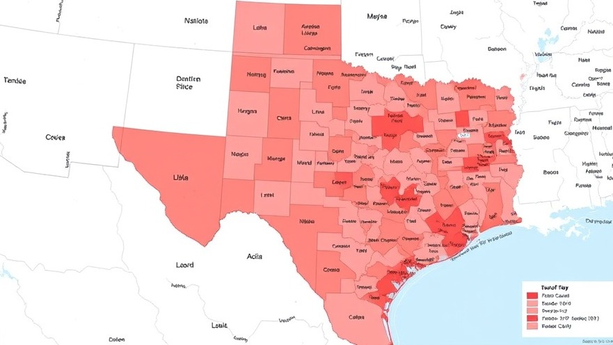 Texas redistricting map illustrating voter sentiment and economic concerns.