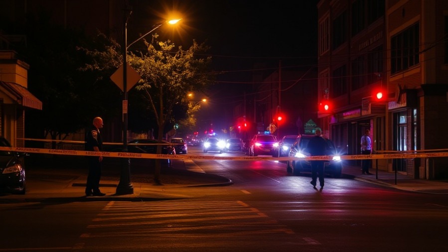 Nighttime crime scene in Austin: latest homicide investigation news.