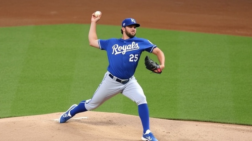 Kansas City Royals pitcher in action during an Atlanta Braves game recap.