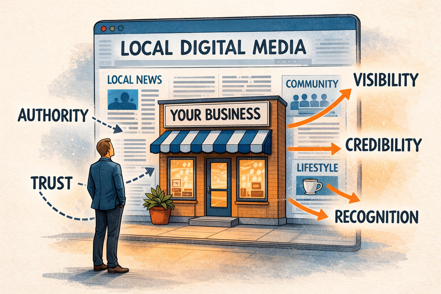 The Local Media Visibility Concept.